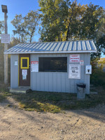 Fish filleting shack.