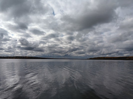 View of the lake