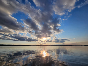 Sunset fishing