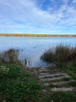 Rough boat launch.