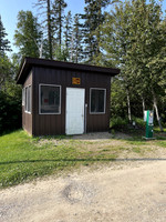 Fish filleting shack.