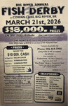 Poster for Big River Annual Fish Derby