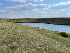 East from dam
