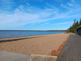 View of the main beach