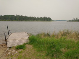 Dock at the boat launch.