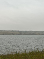 View of the lake.