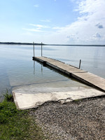 Cement launch and dock.