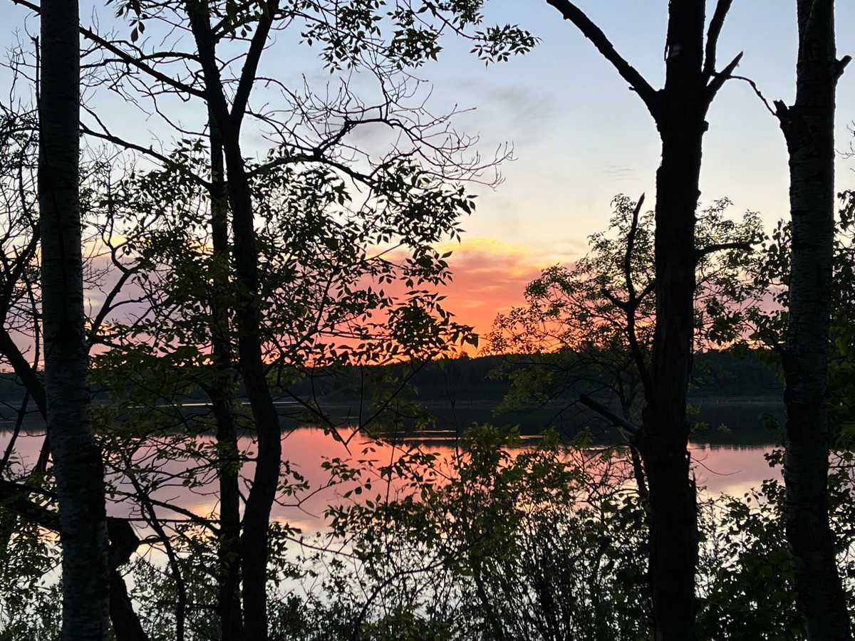 Sunset at Little Kenosee Lake