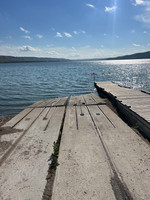 Cement launch and dock.