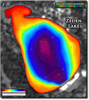 Anglers Edge map for Zeden Lake