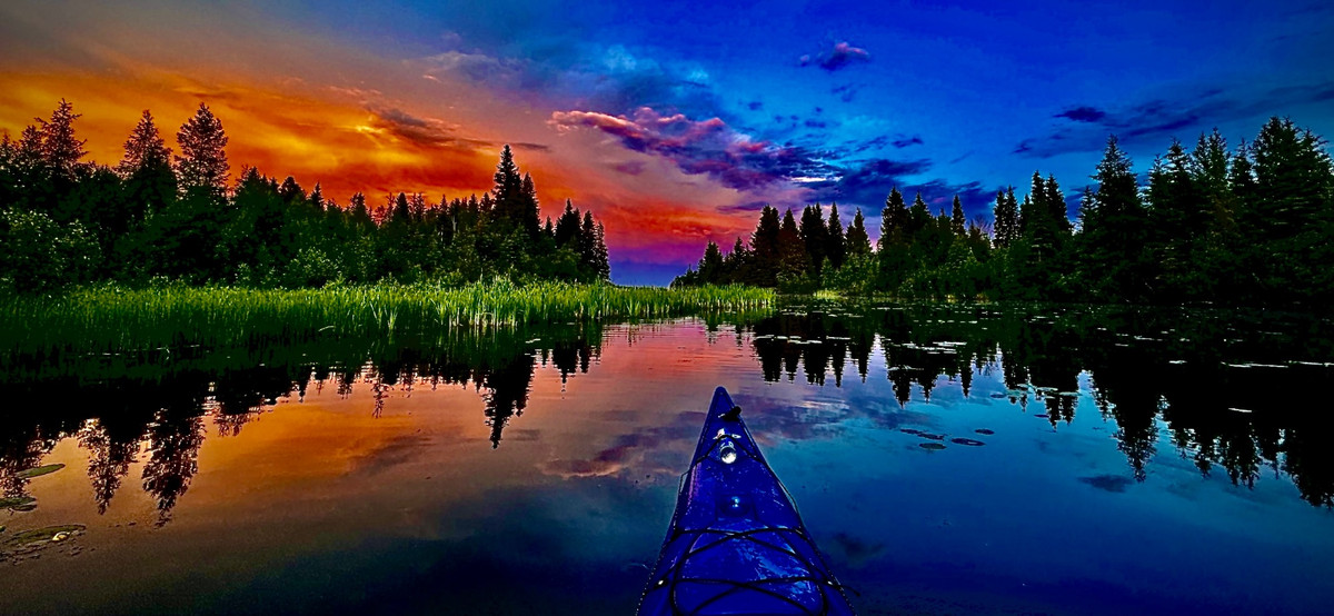 Candle lake kayaking 