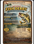Poster for Cole Bay 3rd Annual Fish Derby