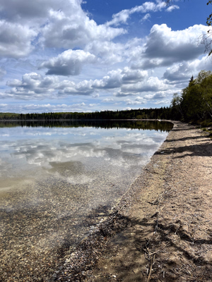 Nesslin Lake Beach