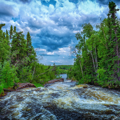 upper part of Coghlan Falls