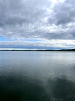 View of  the lake from the launch.