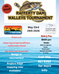 Poster for Rafferty Dam Walleye Tournament