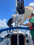 Poster for Keelboat Sailing Lessons on Lake Diefenbaker