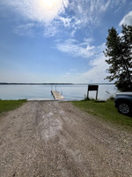 Gravel leading to launch.