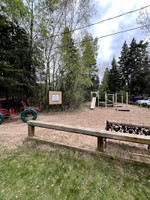 Playground at the beach