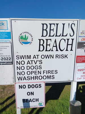 Bell's Beach signage