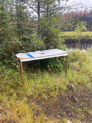 Filleting table.