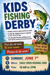 Poster for Kids Fishing Derby