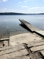 Cement launch and dock