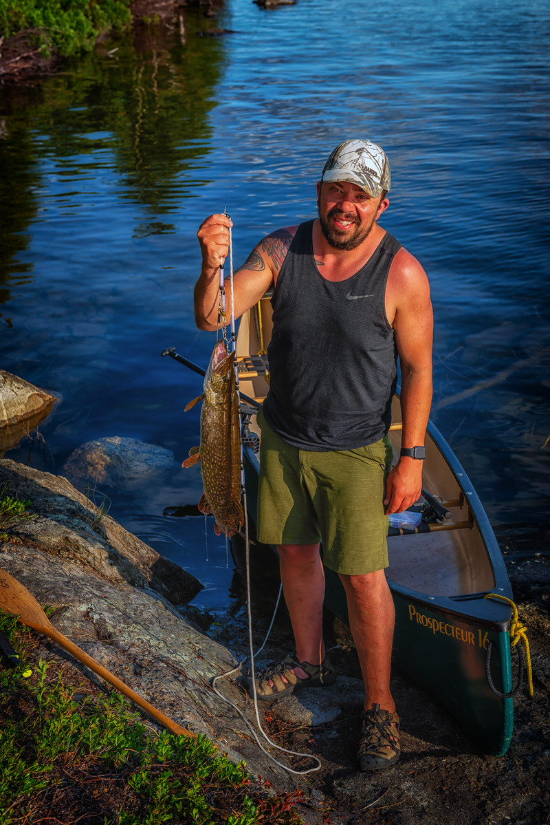 fishing for pike was fairly easy work every time I was at the lake