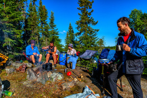 wonderful campsite towards the north end of the lake