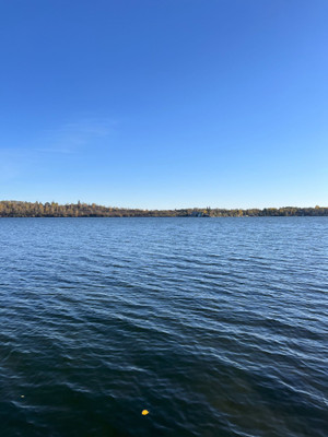 View of lake from the launch.