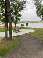 Accessible picnic spots near the beach.