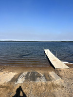 Cement launch and dock.