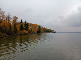 View of the lake from the launch.