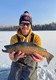 Some early ice fishing at Exner Lake!