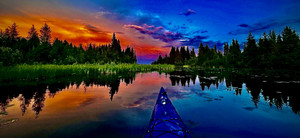 Candle lake kayaking 