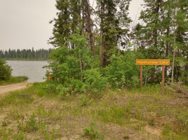 Lake sign.