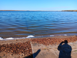 Cement boat launch