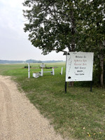 Golf course sign