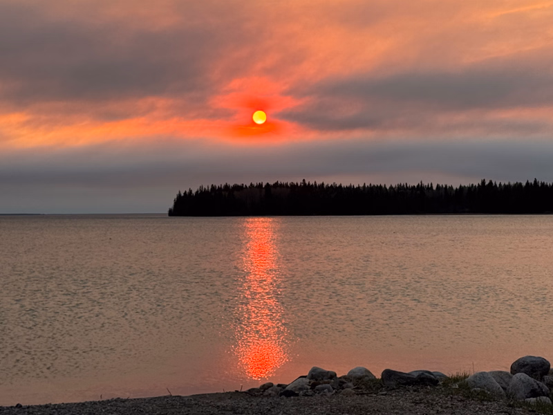 Smokey sunsets Smokey sunsets