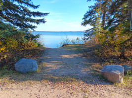 Lake access for water craft.