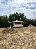 Pavilion at the beach.