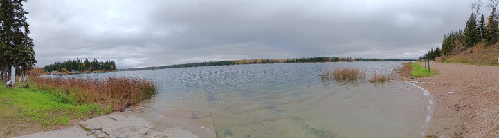 Panorama from the boat launch