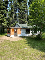 Cabin at the interpretive site.