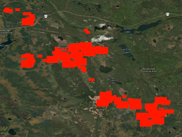 FIRMS map from May 14, 2025.