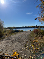 Cement launch and dock.