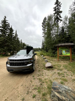 My truck near the launch.