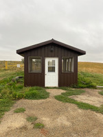 Fish filleting shack.