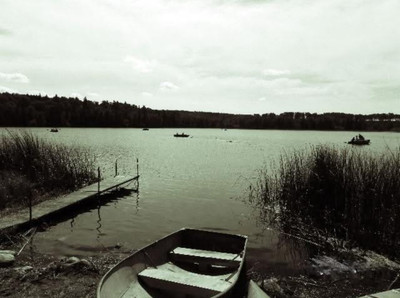 Descendent of Odd Steiestol out on the lake named after him.