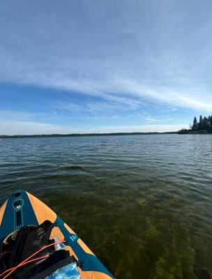 Morning Paddle Board last August