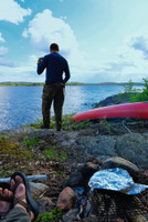 campsite on the south end of the lake